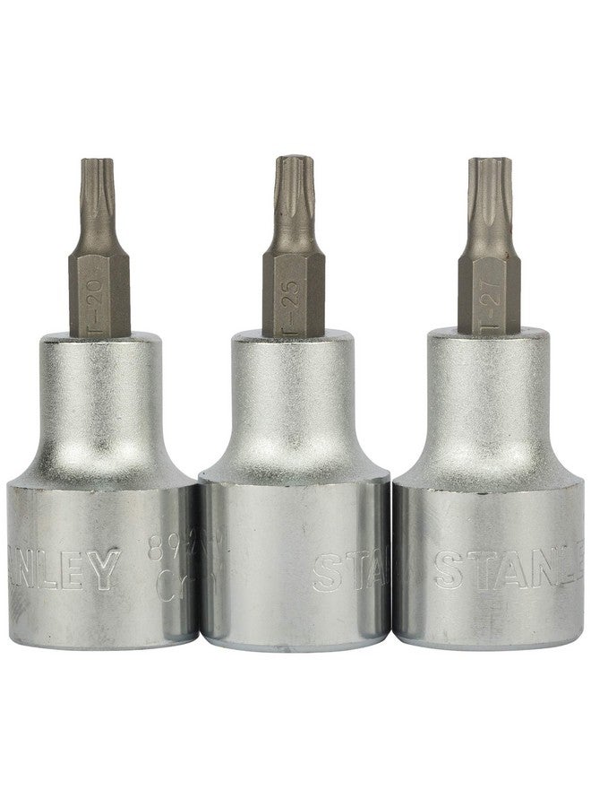 Stanley STANLEY 89-098 9-Piece 1/2'' Drive Torx Bit Socket Set  - Image 3