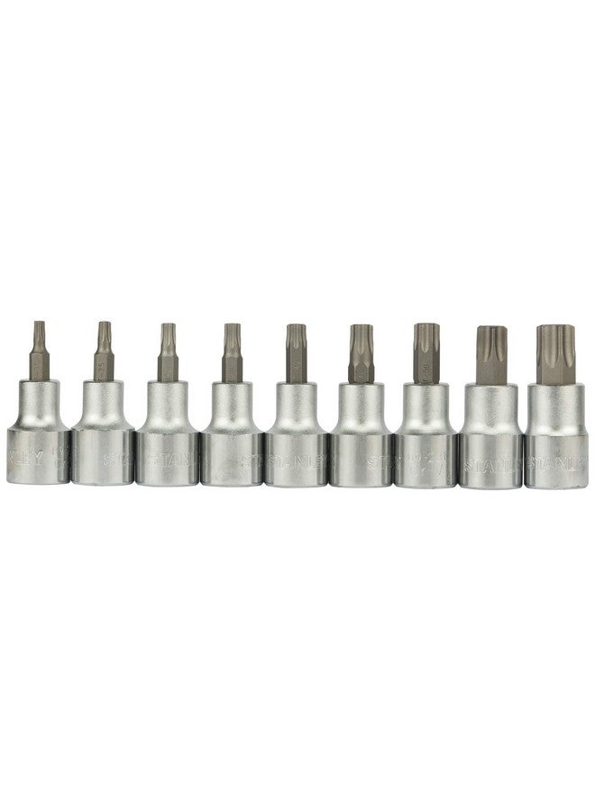 Stanley STANLEY 89-098 9-Piece 1/2'' Drive Torx Bit Socket Set  - Image 2