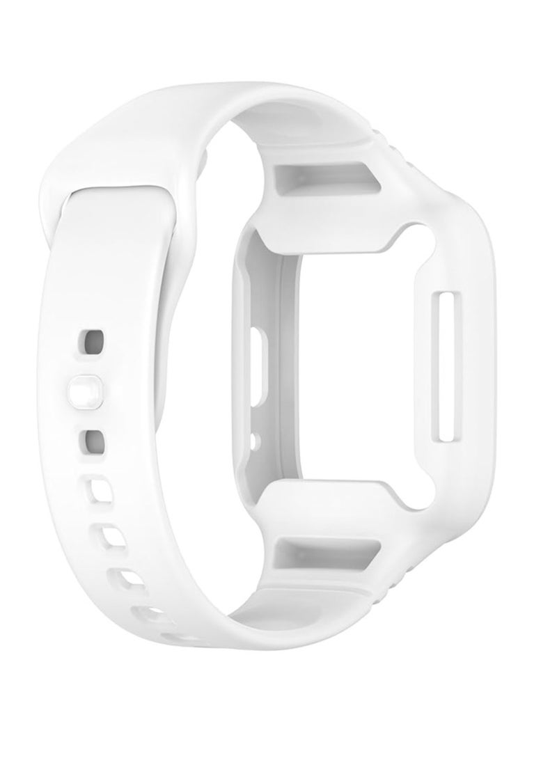 Generic - Watch Band with Case, Silicone Replacement Strap and Silicone Protective Case and Wrist Straps Compatible with Redmi Watch 3 lite Smart Watch - Image 1