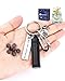 Haxtec Mini Dice Set Tiny Small Metal DND Dice Set with Portable Keychain Case Compatible with Dungeons Dragons for DND Gift Thoughtful Stocking Stuffers - Image 2