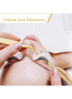 Ms.Queen Ms.Queen Lash Tweezers for Eyelash Extension-Professional Lashing Tweezers for Mega Volume Mink Eyelashes Extensions Applying  - Image 3