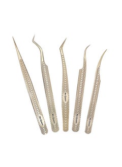 Ms.Queen Ms.Queen Lash Tweezers for Eyelash Extension-Professional Lashing Tweezers for Mega Volume Mink Eyelashes Extensions Applying  - Image 1