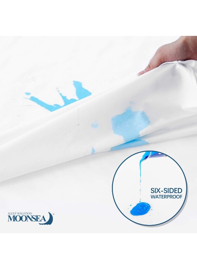 Moonsea Moonsea Zippered Waterproof Mattress Protector Full  - Image 2