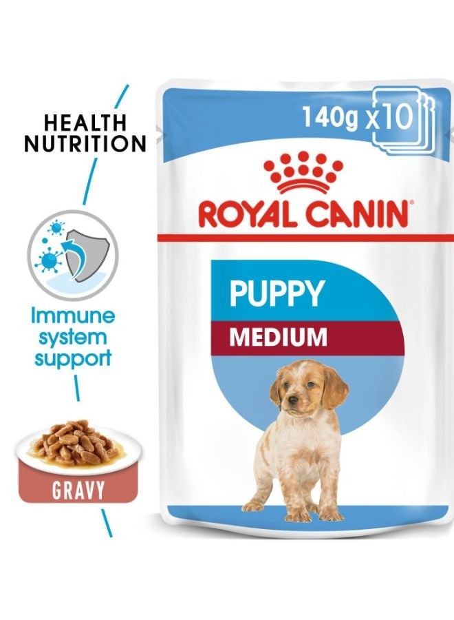 رويال كانين حجم الغذاء الصحي للجراء المتوسطة الحجم  الحقائب - Image 2