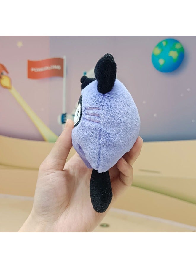 Kuromi Lovely Plush Toys Doll Keychain long tail Kuromi 15cm Plush Doll for Backpack,car,stationery box pendant - Image 2