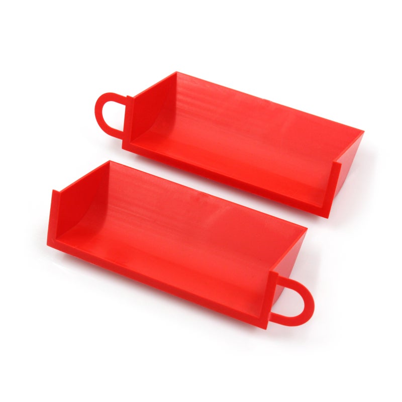 Cold Air Intake Scoop Red High-Grade Plastic Enhanced Performance Air Intake Scoop - Durable Corrosion-Resistant Intake Scoop Replacement for BMW E90 E91 E92 E93 3-Series Models - Image 1