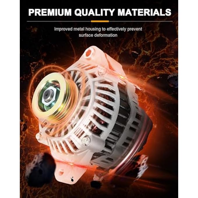 ROADFAR New Alternator Replacement for 1999-2004 for Chevrolet Tracker 1999-2004 for Suzuki Vitara 13781 - Image 2