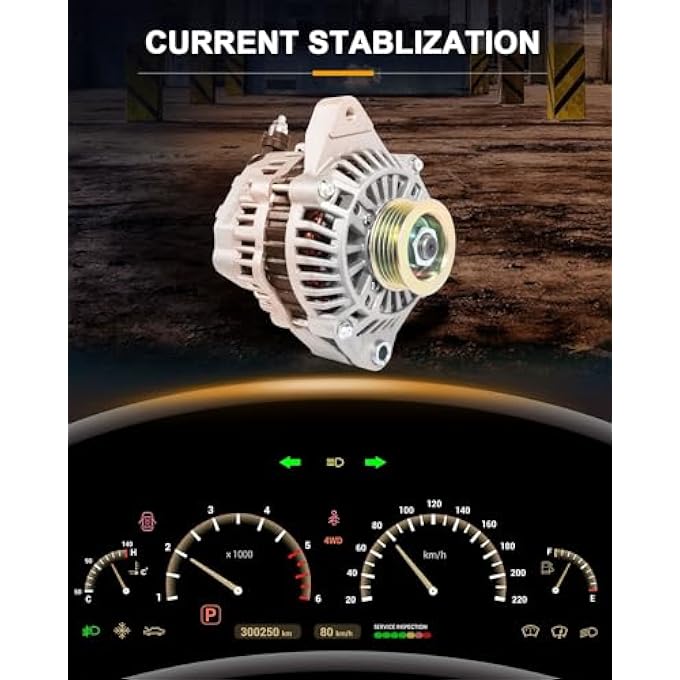 ROADFAR New Alternator Replacement for 1999-2004 for Chevrolet Tracker 1999-2004 for Suzuki Vitara 13781 - Image 3