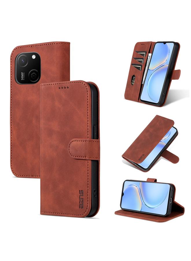 The Bros Case For Huawei P60 / P60 Pro Skin Feel Calf Texture Flip Leather Phone Case