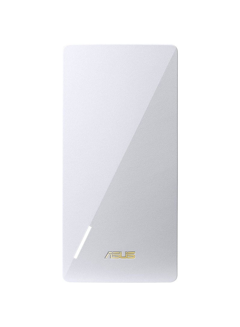 ASUS RP-AX58 AX3000 WiFi 6 Range Extender, AiMesh, 3000 Mbps, 1x RJ45 LAN, UK Plug, 90IG07C0-MU0C10 White - Image 2
