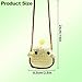 FOWSEEK Crochet Swinging Animal Car Mirror Hanging Accessories Cute Decorations for Women Aesthetic Handmade Knitted Rearview Accessories Home Office Decor - Image 3