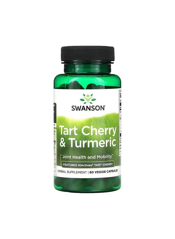 Tart Cherry & Turmeric, 60 Veggie Capsules