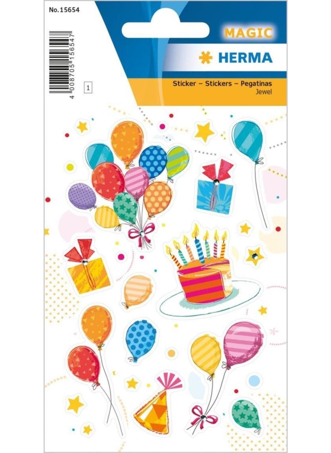 Herma Magic Label, Birthday Celebrations  - Image 1