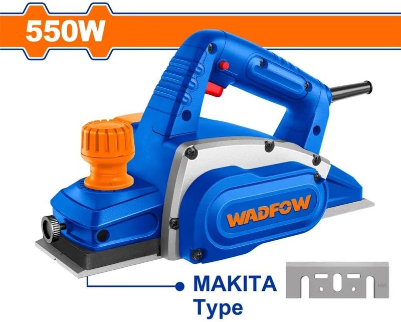 Wadfow WEP155501 550W Wood Electric Planer - Image 2