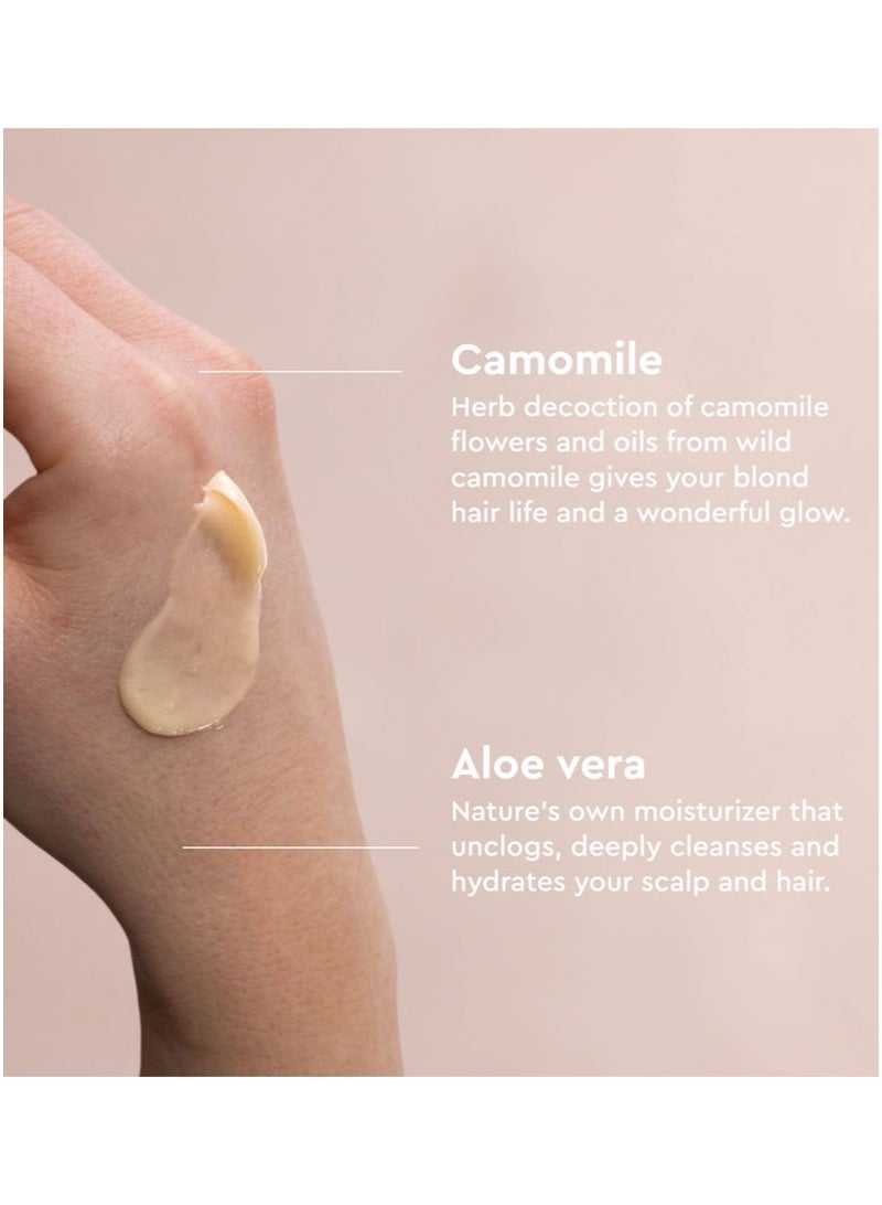 Urtekram Organic Camomile Conditioner For Blond Hair, 180ml - 100% Organic & Vegan - Silicone & Paraben-Free - Image 3