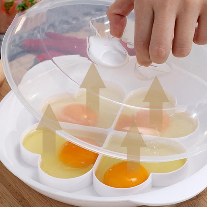 🍳 قالب سلق البيض مصنوع من مادة البولي بروبلين المتينة سهل الاستخدام لإفطار صحي - Image 4