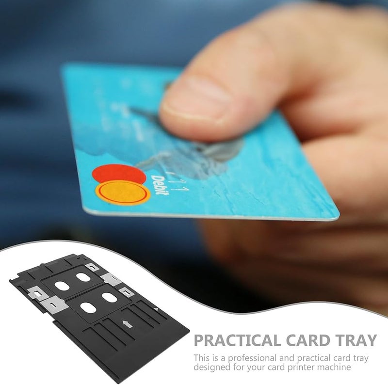 حامل صينية طباعة بطاقات PVC متوافق مع الطابعات للاستخدام في المكتب والمدرسة والمنزل - Image 5