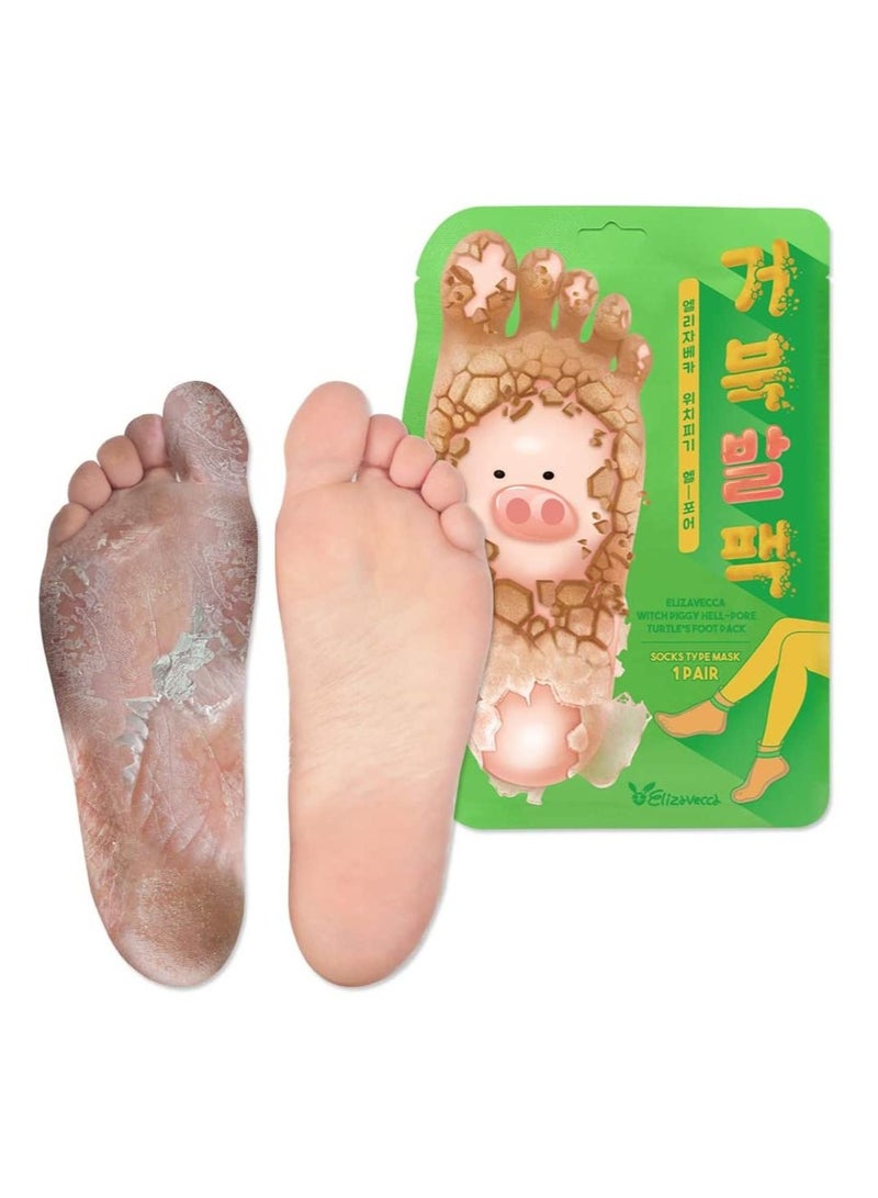 إليزافيكا حزمة قدم السلاحف الساحرة من إليزافيكا ويتش بيجي هيل بور ترتلز زوج واحد ، 1.41 أونصة - Image 1