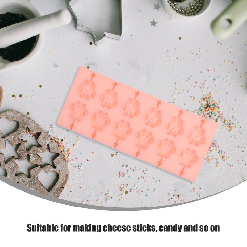 Flexible Silicone Paw Shaped Mold With Lid For Baking Chocolate Jelly Ice Cubes Non Stick Kitchen Tool - Image 5