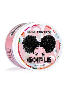 Goiple Edge Control Wax for Women Strong Hold Non-greasy Edge Smoother, Edge Wax Styling Tamer Edge Control for Black Hair No Flaking, White Residue, Shine and Smooth Strawberry Scent 4oz  - Image 1