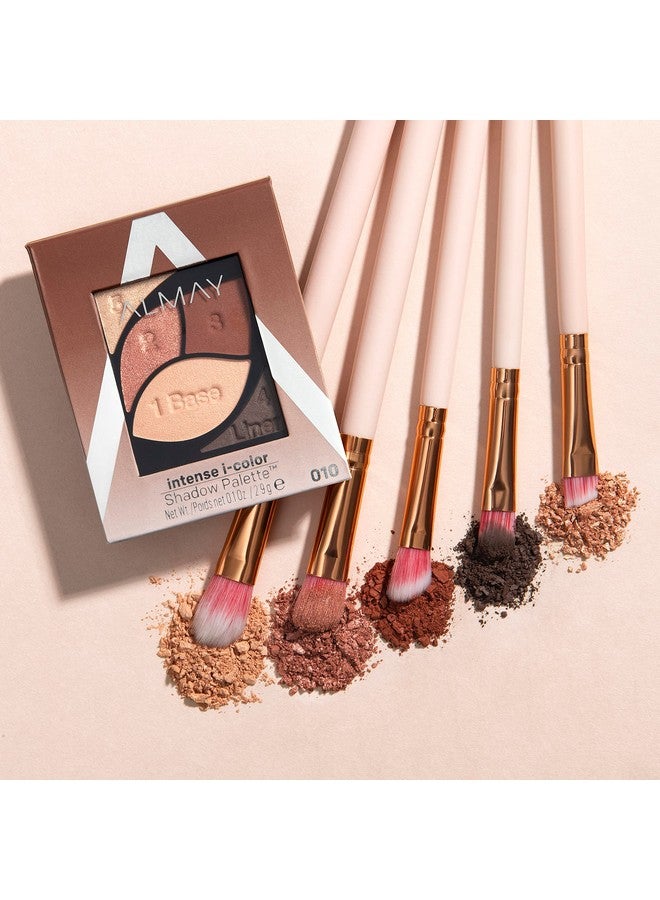 Almay Eyeshadow Palette, Longlasting Eye Makeup, Primer Enriched With Antioxidant Vitamin E, Hypoallergenic, 010 Brown Eyes, 0.1 Oz - Image 5