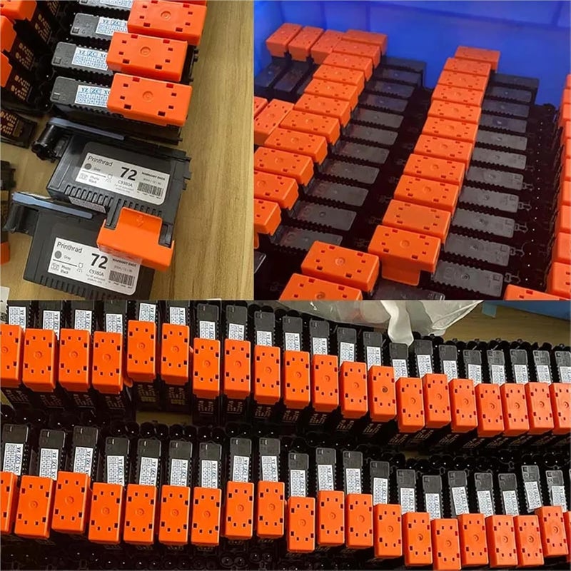 متوافق مع طابعات T770/T790/T1120/T610/T2300 | 72 C9380A C9383A C9384A رأس طباعة متجدد للطابعات كبيرة الحجم (1 مجموعة) - Image 4