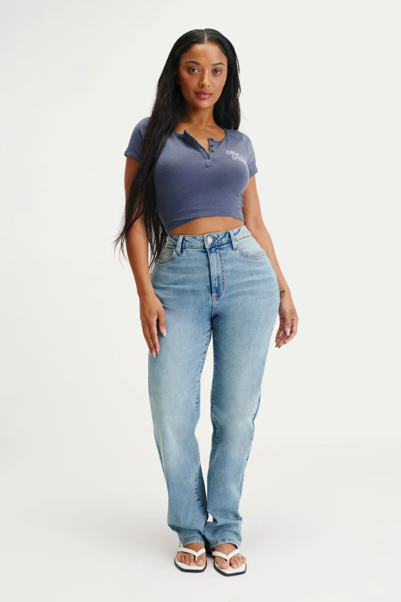 Cotton On Curvy Stretch Straight Jean