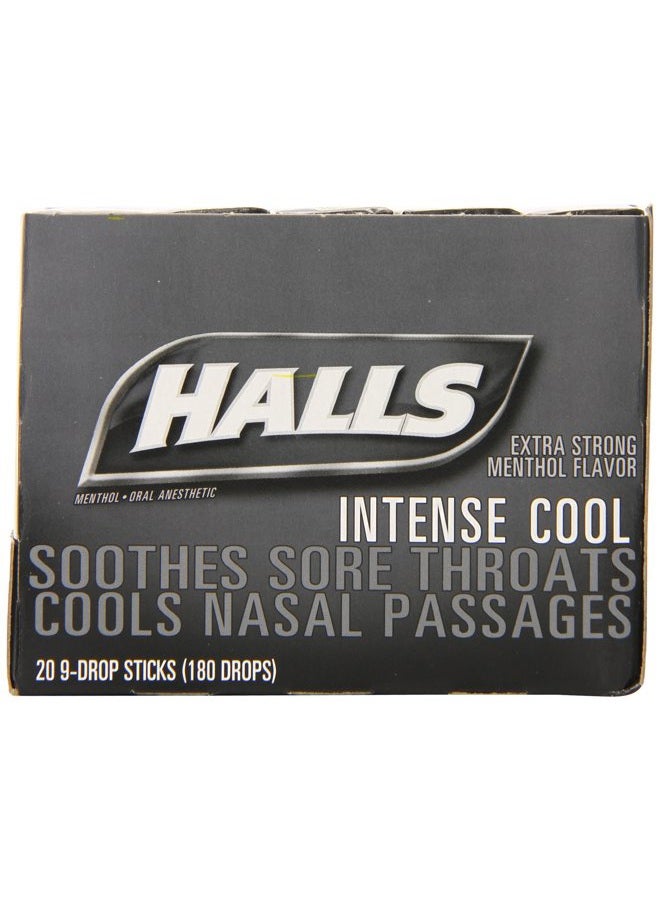 Halls Relief Max Strength Extra Strong Menthol Throat Drops, 20 Packs of 9 Drops (180 Total) - Image 5