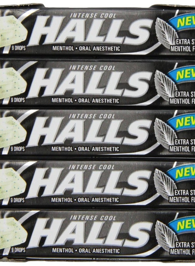 Halls Relief Max Strength Extra Strong Menthol Throat Drops, 20 Packs of 9 Drops (180 Total) - Image 2