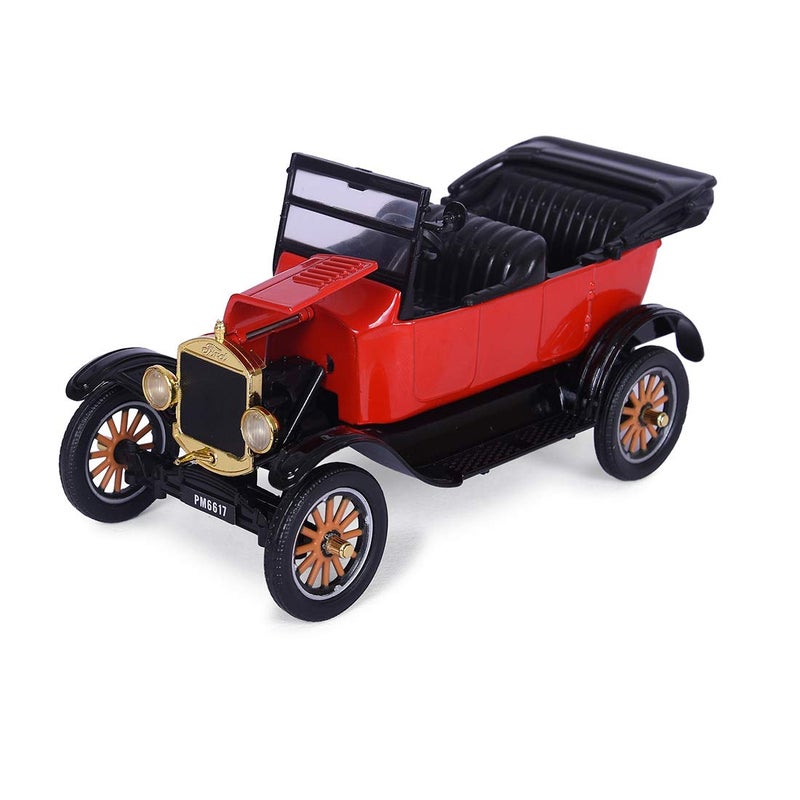 Motormax 1925 Ford Model T Touring Red 1/24 Diecast Model Car - Image 5