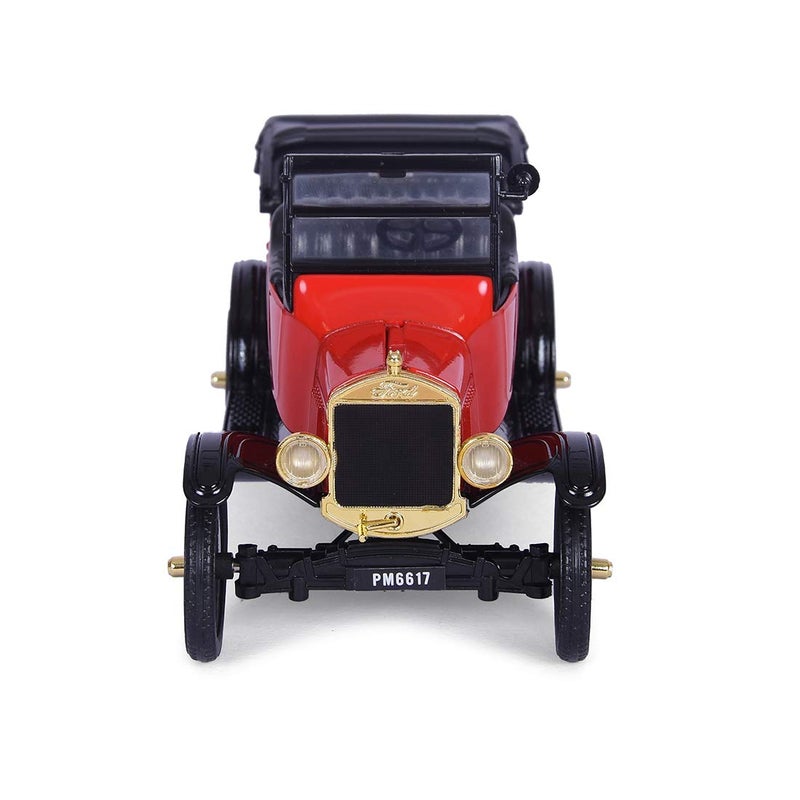 Motormax 1925 Ford Model T Touring Red 1/24 Diecast Model Car - Image 3