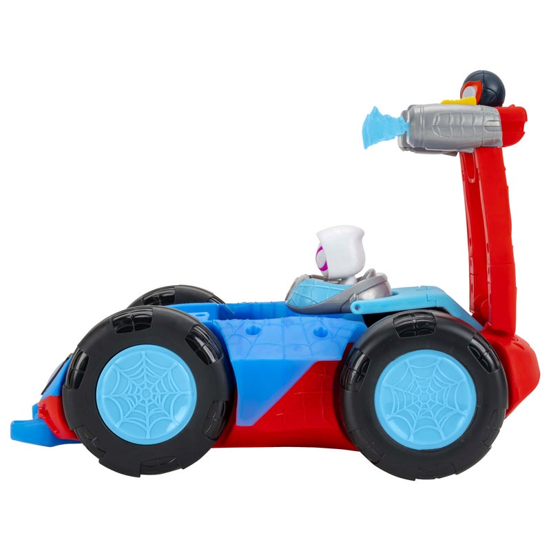 MARVEL Spidey N Friends Deluxe Flip & Reveal Cruiser Play Vehicle with Lights & Sounds | Marvel | Spiderman | Toy Vehicle | Toy Car | Collectible Toys | Encourages Imaginative Play & Motor Skills Development | Gift for Kids & Toddlers - Image 5