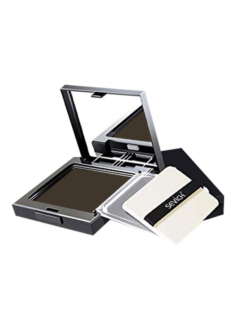 Sevich Hair Shadow Fiber Hair Root Concealer Covering White Hair Waterproof Lasting & Portable Hairline Replacement Keratin Fiber Concealer For Men & Women 12g (Dark Brown) - Image 1