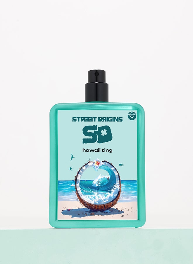 STREET ORIGINS Hawaii Ting (Venus) Eau De Parfum For Her, 75Ml - Image 4