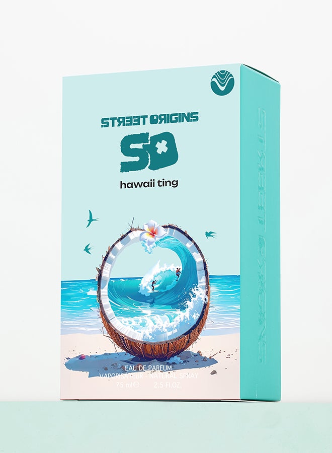 STREET ORIGINS Hawaii Ting (Venus) Eau De Parfum For Her, 75Ml - Image 5