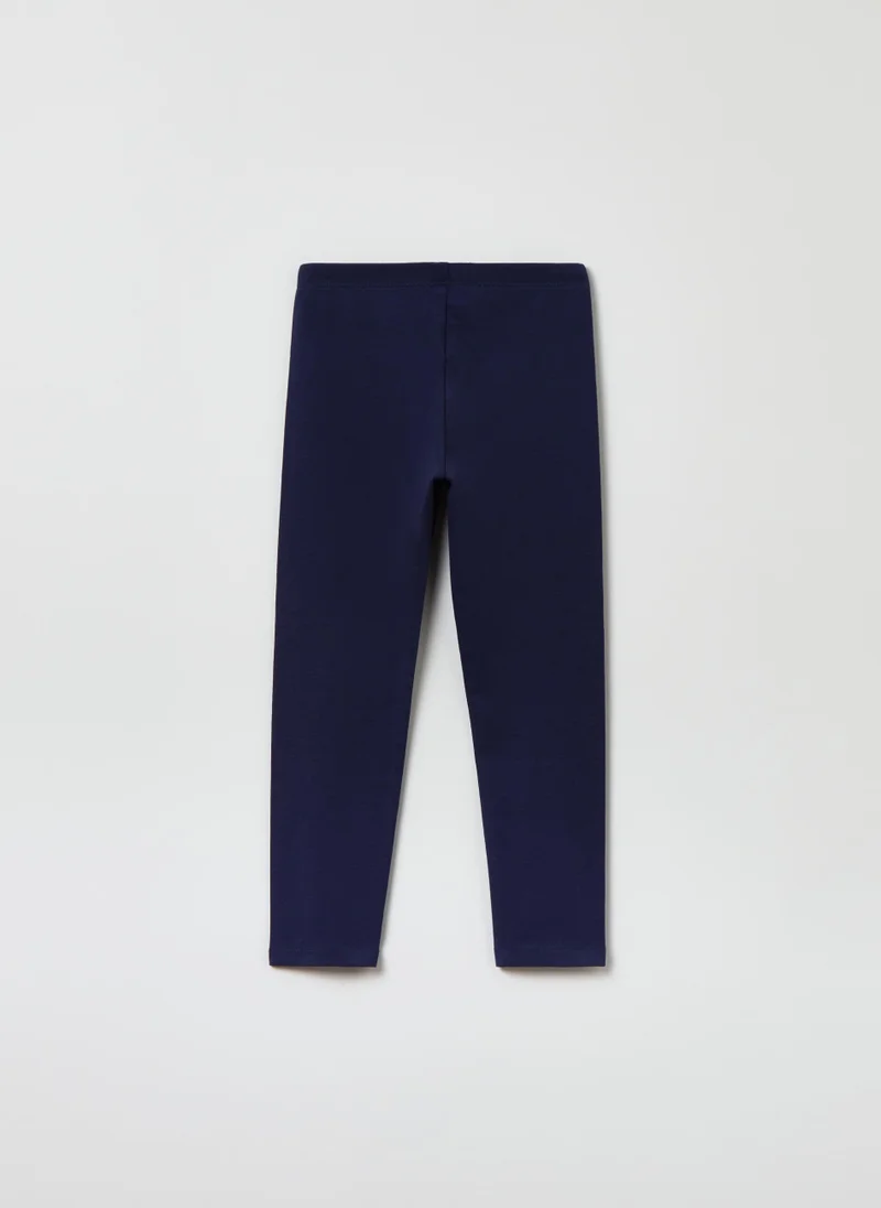 او في اس OVS Stretch Cotton Leggings