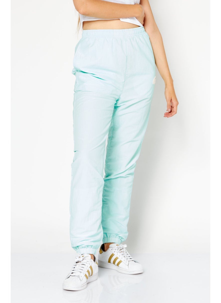 LACOSTE - Women Straight Leg Brand Logo Track Pants, Mint - Image 1