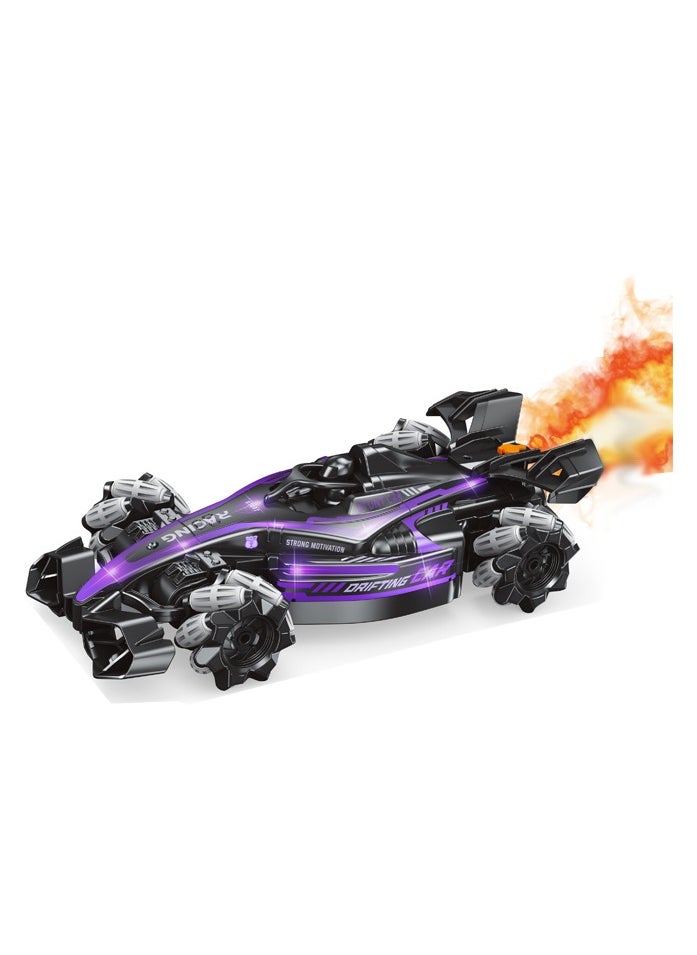 TOY GARDEN Stunt Drifting Car with Watch Remote Control - Spray, Lights & Sound, Fun RC Toy for Kids, Perfect for Racing & Stunt Play  - Image 1