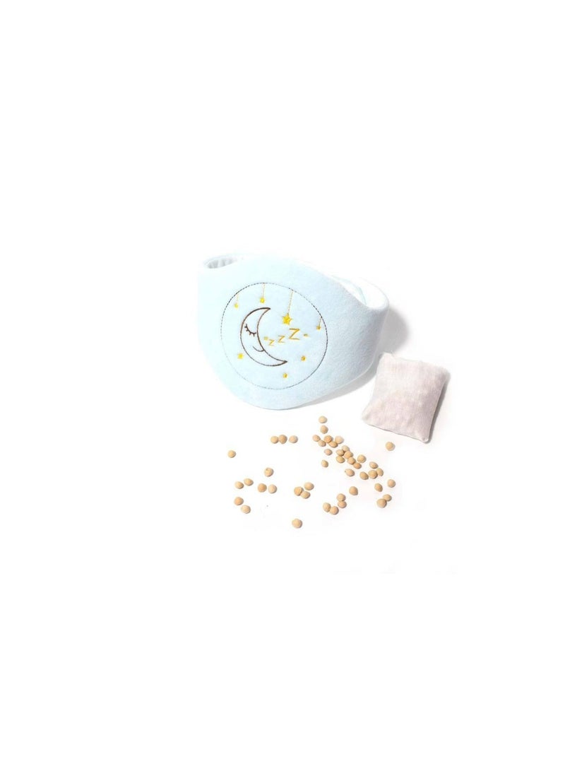 Happy Tummy Baby Colic & Gas Relief Belly Band - Natural Cherry Pit Heated Waist Belt - Organic Thermal Therapy for Newborns & Infants (Adjustable Cotton) - Image 5