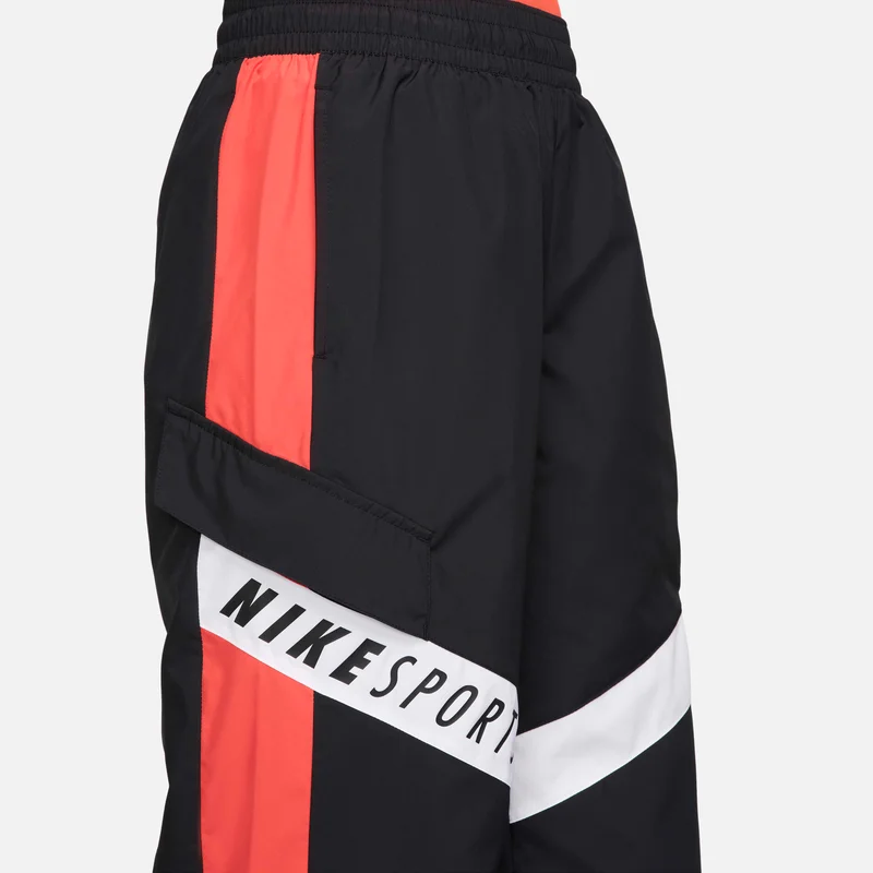 Nike Black Women's Sportswear High-Waisted Trousers for Women | Best Price UAE