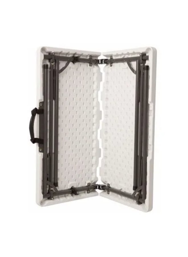 لايف تايم طاولة قابلة للطي إلى نصفين مربعة أبيض وأسود 73.7 x 93.9 x 93.9 سم 80377 - Image 2