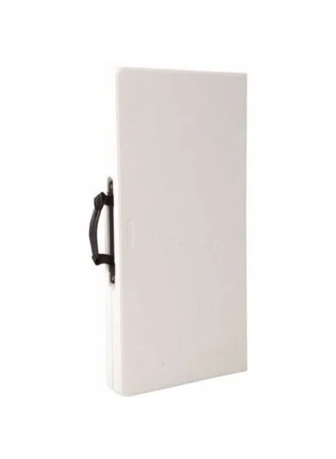 لايف تايم طاولة قابلة للطي إلى نصفين مربعة أبيض وأسود 73.7 x 93.9 x 93.9 سم 80377 - Image 3