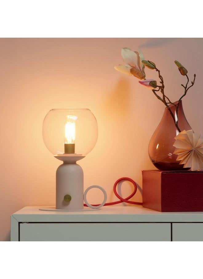 erorex - Table Lamp, Dimmable Light Pink/Red, 24 Cm - Image 1