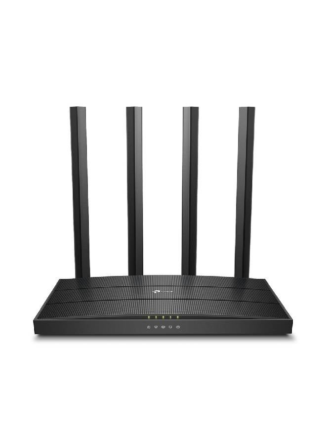 TP-Link AC1200 Archer A6 Smart WiFi, 5GHz Gigabit Dual Band MU-MIMO Wireless Internet Router, Long Range Coverage by 4 Antenna Black - Image 1