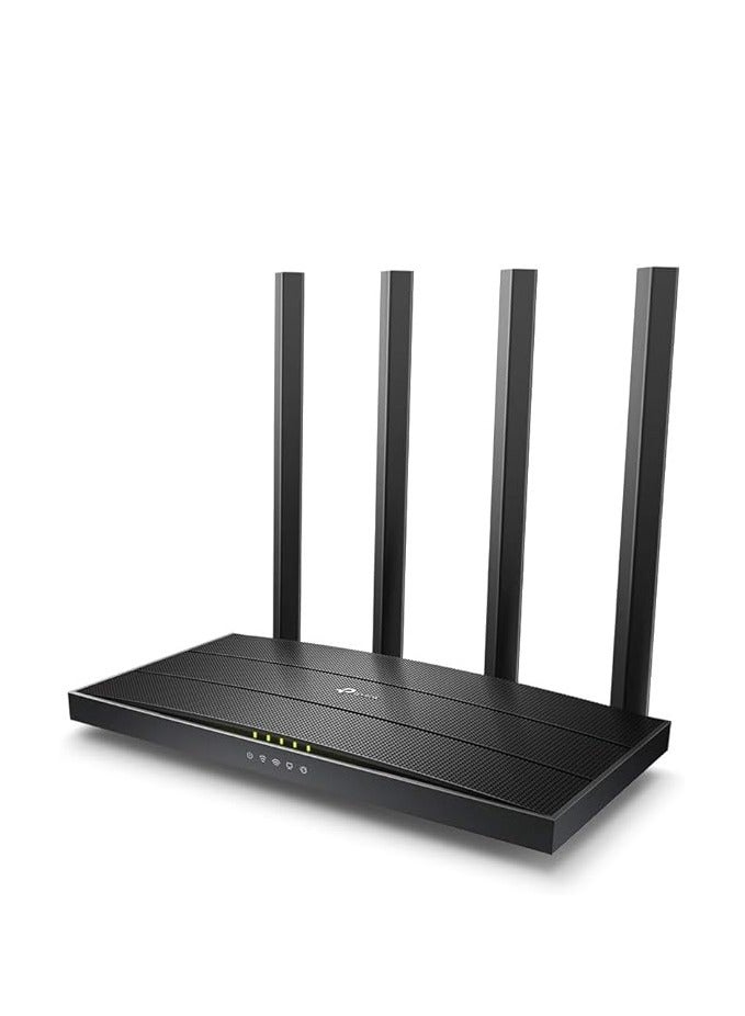 TP-Link AC1200 Archer A6 Smart WiFi, 5GHz Gigabit Dual Band MU-MIMO Wireless Internet Router, Long Range Coverage by 4 Antenna Black - Image 2