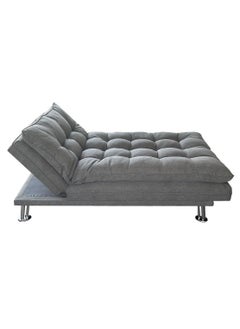 KARNAK Karnak Home Amos أريكة سرير I أريكة قماش للنوم I أريكة بثلاثة مقاعد I تصميم حديث لغرفة المعيشة أريكة رمادية 180X110X75 سم  - Image 2