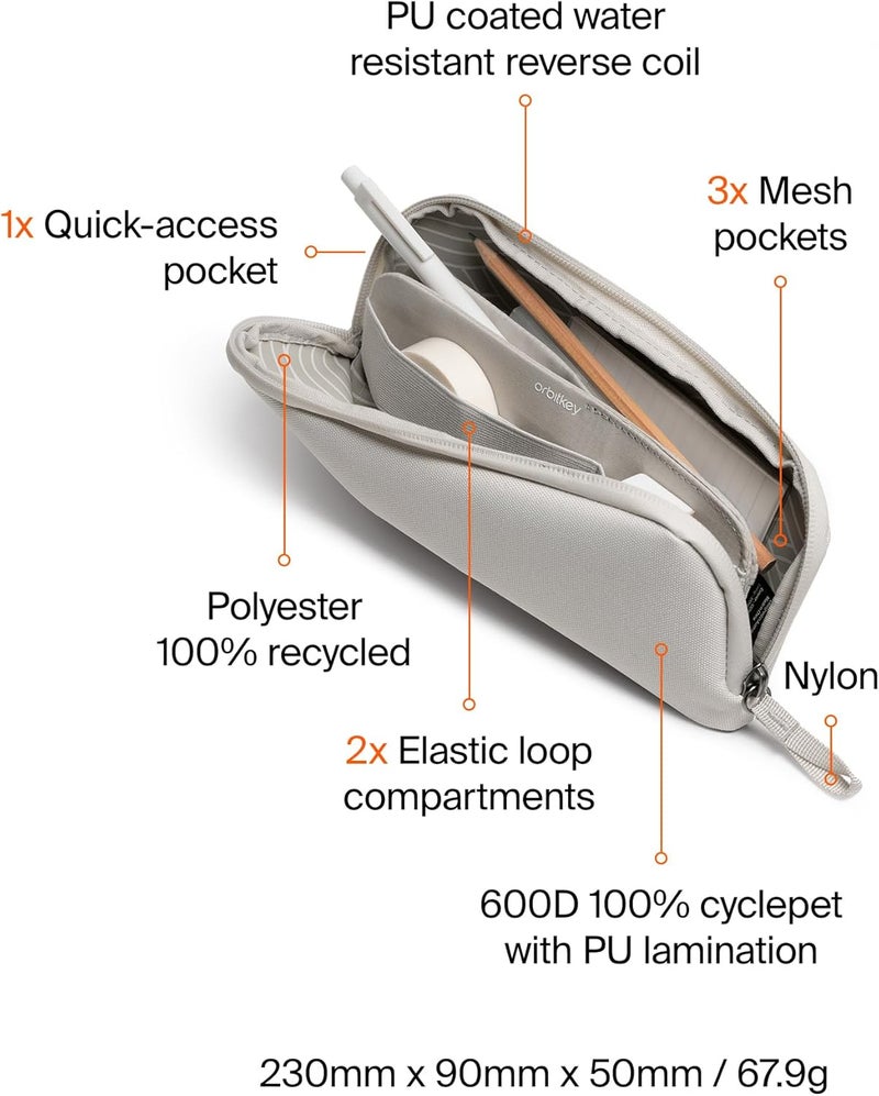 Orbitkey Orbitkey KonMari Pencil Case  Stone - Image 5