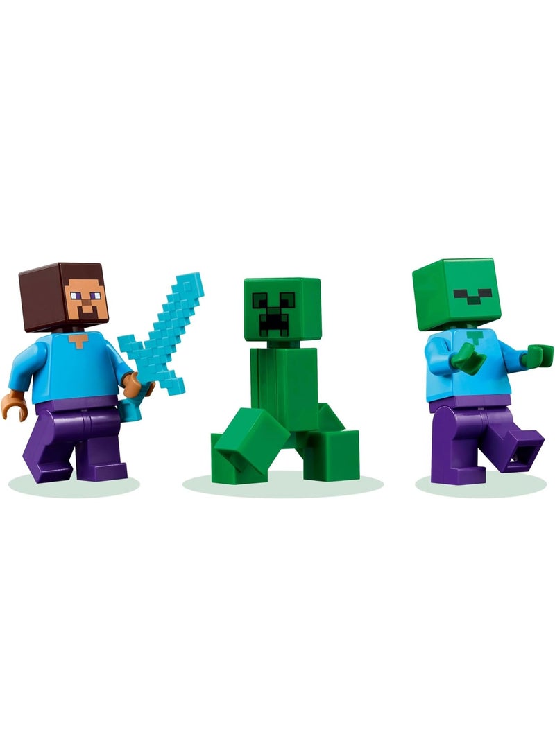 LEGO LEGO Minecraft The TNT Jungle House 6526790/21275  - Image 4