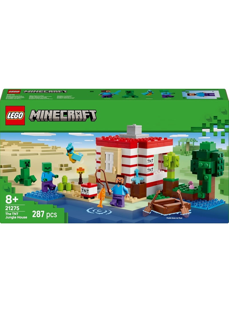 LEGO LEGO Minecraft The TNT Jungle House 6526790/21275  - Image 1
