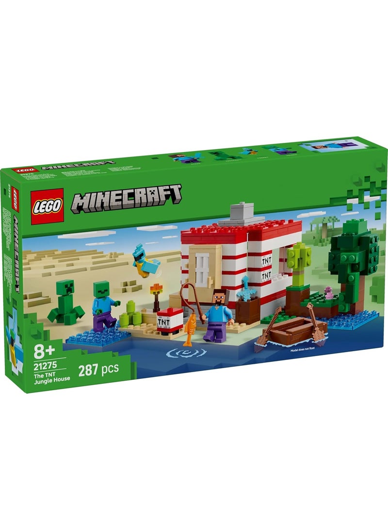 LEGO LEGO Minecraft The TNT Jungle House 6526790/21275  - Image 2